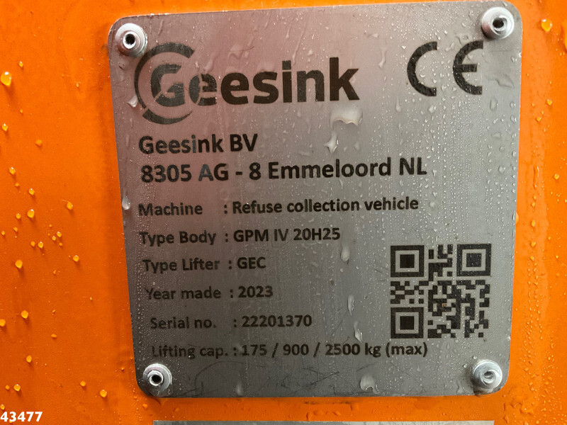 DAF FAG XD 340 Geesink GPM IV 20m³ GEC в лизинг DAF FAG XD 340 Geesink GPM IV 20m³ GEC: фото 19