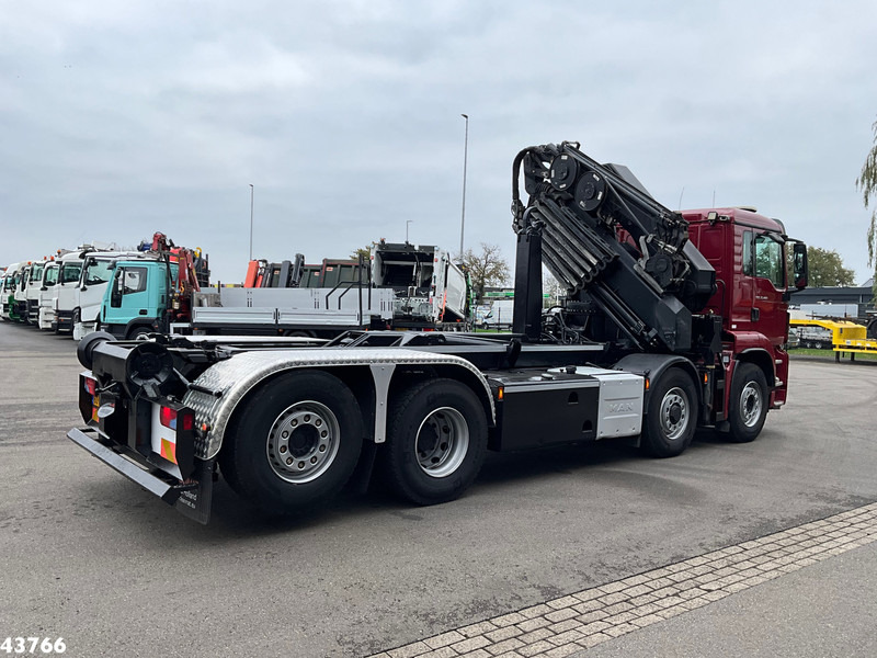 MAN TGS 35.480 8x4H Euro 6 HMF 40 Tonmeter laadkraan + Fly-Jib - Автоманипулятор: фото 4 MAN TGS 35.480 8x4H Euro 6 HMF 40 Tonmeter laadkraan + Fly-Jib - Автоманипулятор: фото 4
