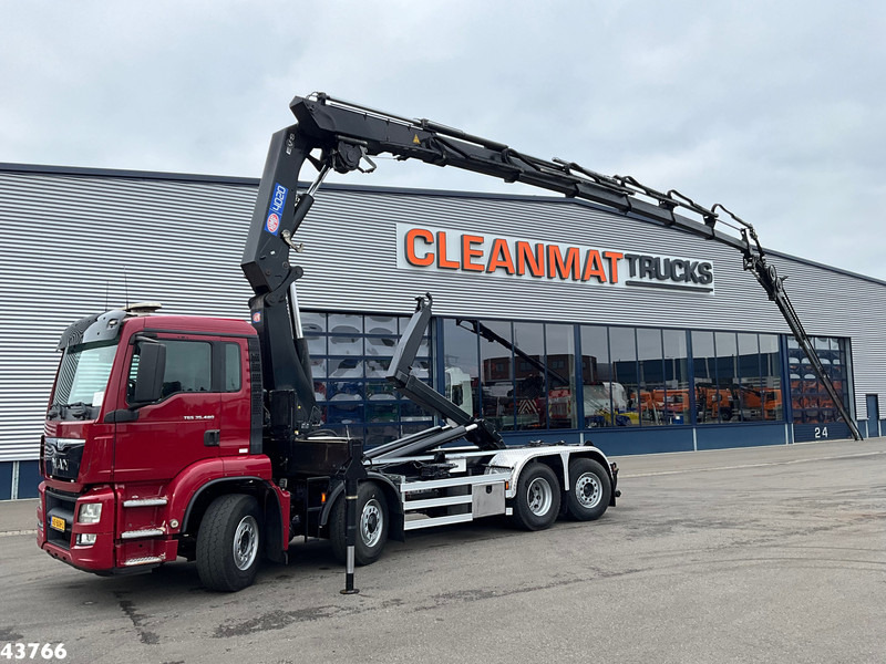 MAN TGS 35.480 8x4H Euro 6 HMF 40 Tonmeter laadkraan + Fly-Jib - Автоманипулятор: фото 1 MAN TGS 35.480 8x4H Euro 6 HMF 40 Tonmeter laadkraan + Fly-Jib - Автоманипулятор: фото 1