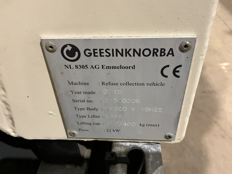Мусоровоз Mercedes-Benz Econic 2630 Euro 6 Norba MF 300 18m³ 2 compartimenten: фото 18