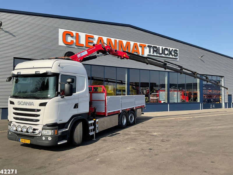 Scania G 490 Euro 6 HMF 26 Tonmeter laadkraan - Автоманипулятор: фото 1 Scania G 490 Euro 6 HMF 26 Tonmeter laadkraan - Автоманипулятор: фото 1