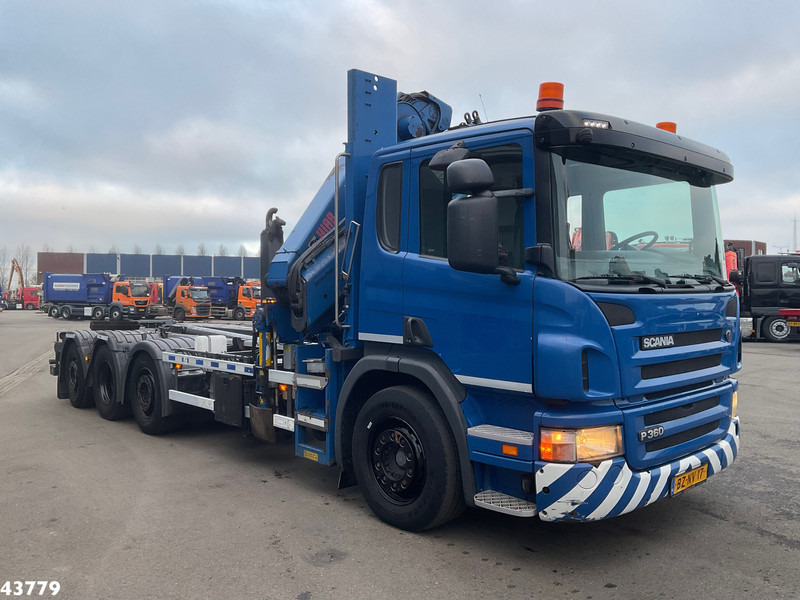 Scania P 360 8x2 Hiab 21 Tonmeter laadkraan - Крюковой мультилифт, Автоманипулятор: фото 5 Scania P 360 8x2 Hiab 21 Tonmeter laadkraan - Крюковой мультилифт, Автоманипулятор: фото 5