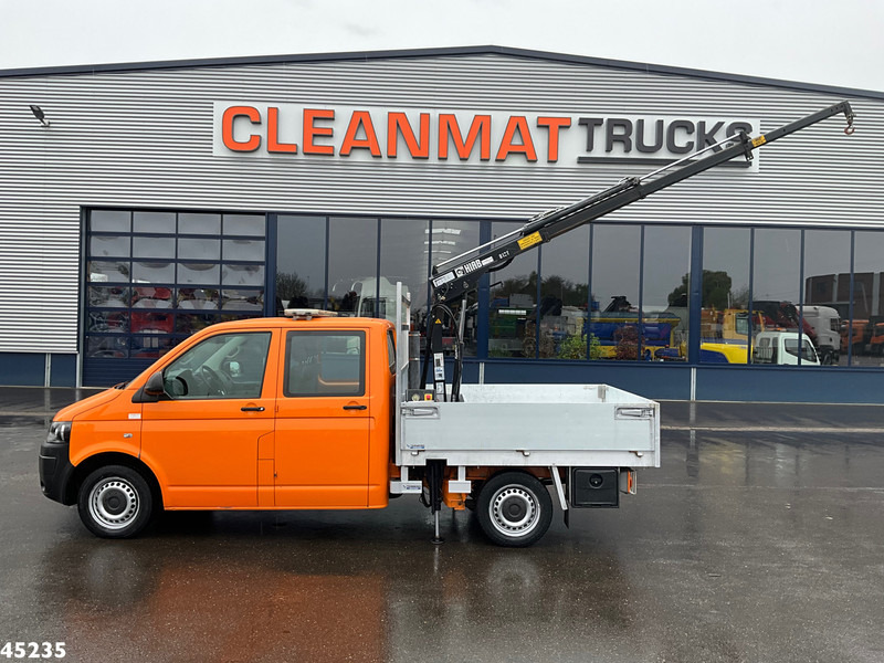 Volkswagen Transporter 2.0 TDI DC Hiab 1,3 Tonmeter laadkraan Just 194.250 km! - Автоманипулятор: фото 1 Volkswagen Transporter 2.0 TDI DC Hiab 1,3 Tonmeter laadkraan Just 194.250 km! - Автоманипулятор: фото 1
