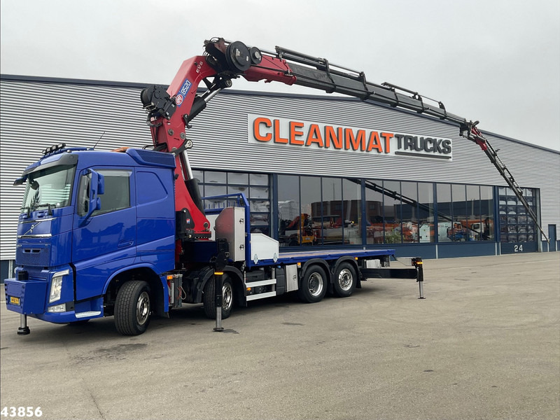 Volvo FH 540 8x2 Euro 6 HMF 85 Tonmeter laadkraan + Fly-Jib Just 118.982 Km! - Автоманипулятор: фото 1