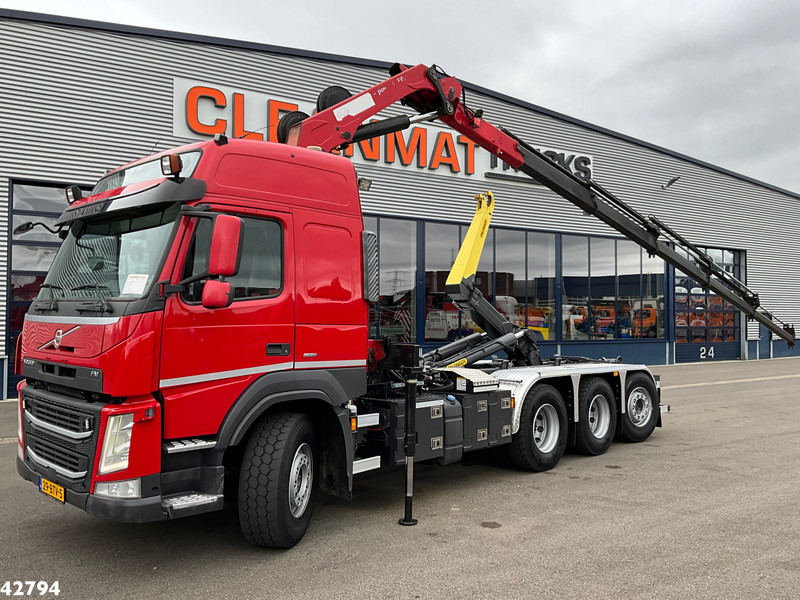 Volvo FM 500 Euro 6 HMF 26 Tonmeter laadkraan + Palfinger 20 Ton haakarmsysteem (Bouwjaar 2021) - Крюковой мультилифт, Автоманипулятор: фото 1 Volvo FM 500 Euro 6 HMF 26 Tonmeter laadkraan + Palfinger 20 Ton haakarmsysteem (Bouwjaar 2021) - Крюковой мультилифт, Автоманипулятор: фото 1