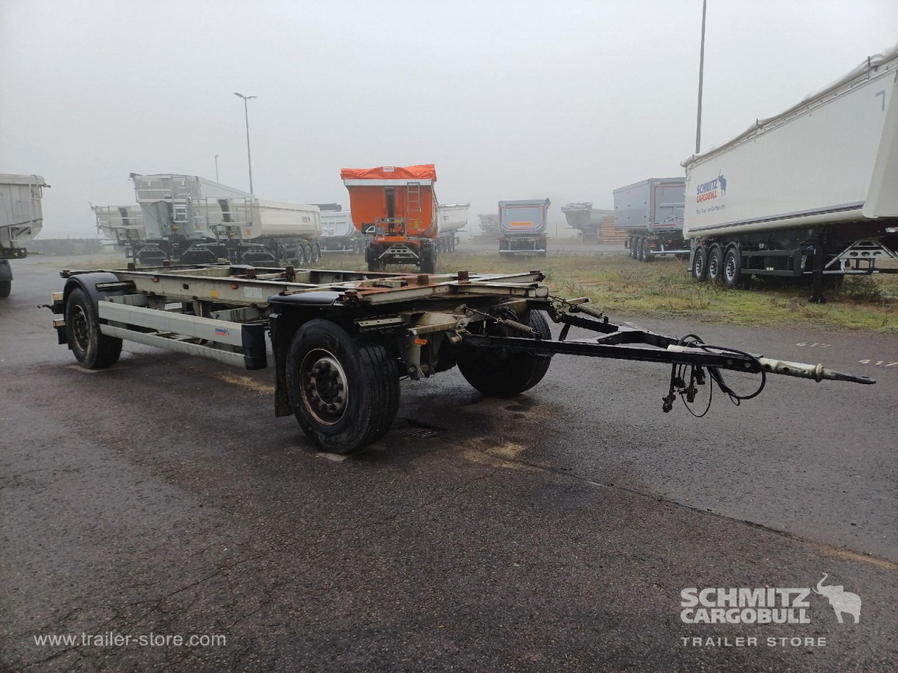 Прицеп-контейнеровоз/ Сменный кузов SCHMITZ Anhänger Wechselfahrgestell Standard: фото 1