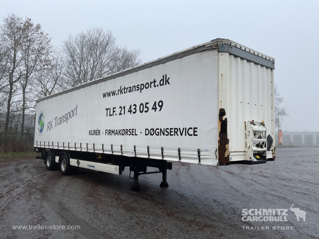 KRONE Curtainsider Standard Taillift - Тентованный полуприцеп: фото 1 KRONE Curtainsider Standard Taillift - Тентованный полуприцеп: фото 1