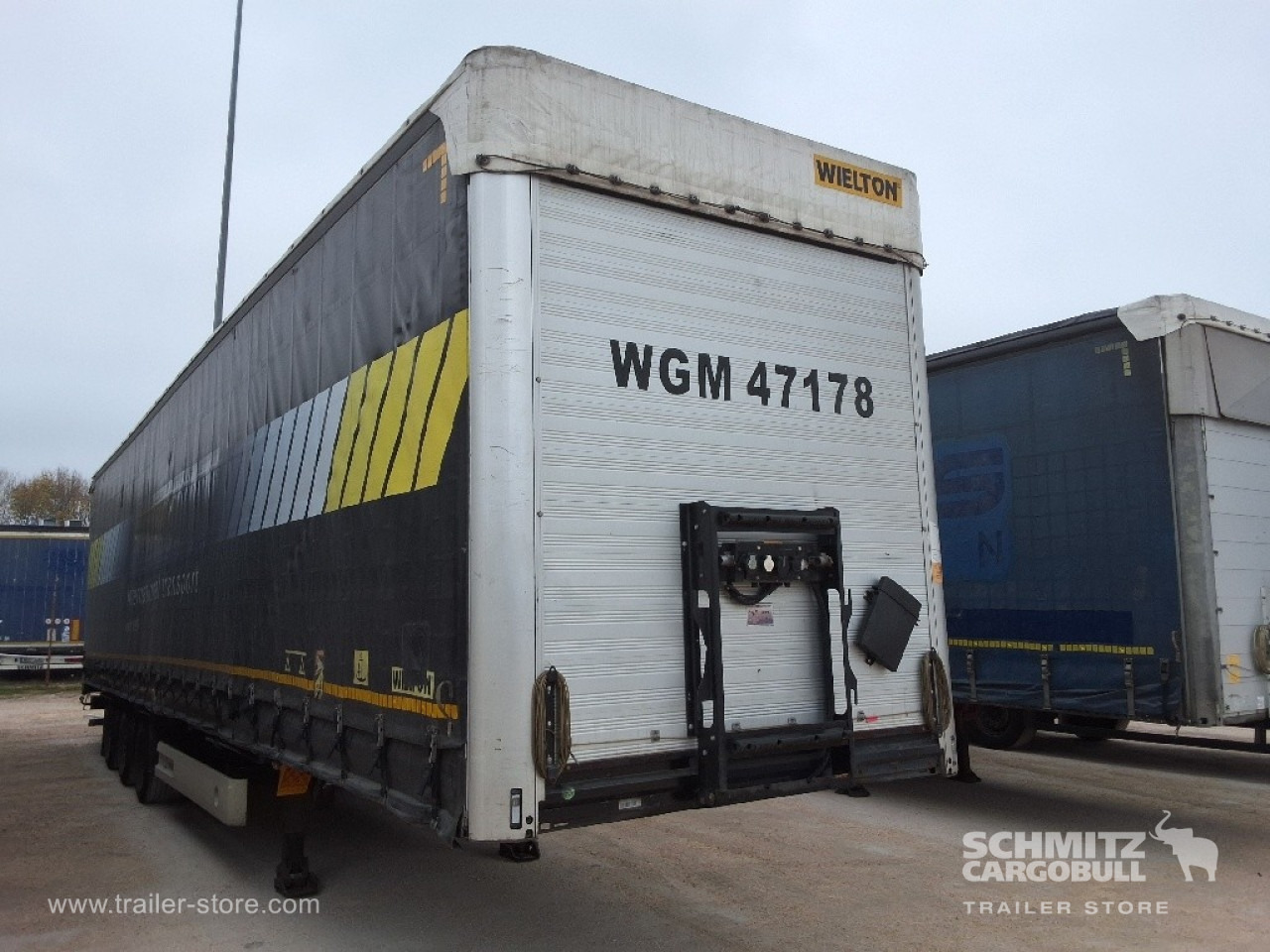 WIELTON Curtainsider Mega - Тентованный полуприцеп: фото 1