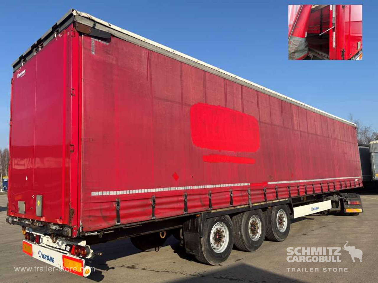 KRONE Curtainsider Standard - Тентованный полуприцеп: фото 1 KRONE Curtainsider Standard - Тентованный полуприцеп: фото 1