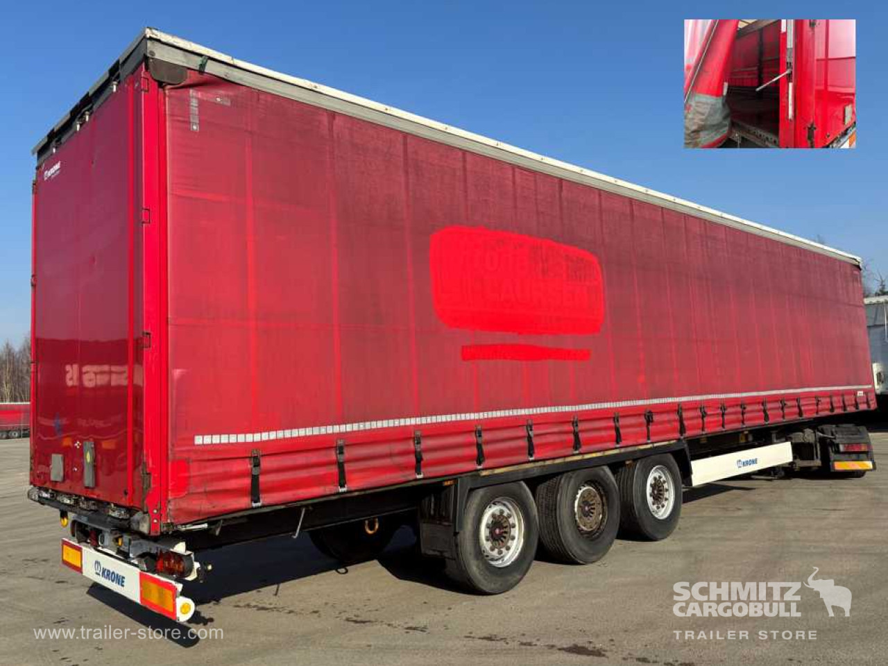 KRONE Curtainsider Standard - Тентованный полуприцеп: фото 1 KRONE Curtainsider Standard - Тентованный полуприцеп: фото 1