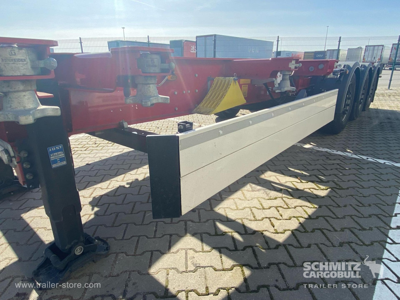 SCHMITZ Container chassis - Полуприцеп-контейнеровоз/ Сменный кузов: фото 1