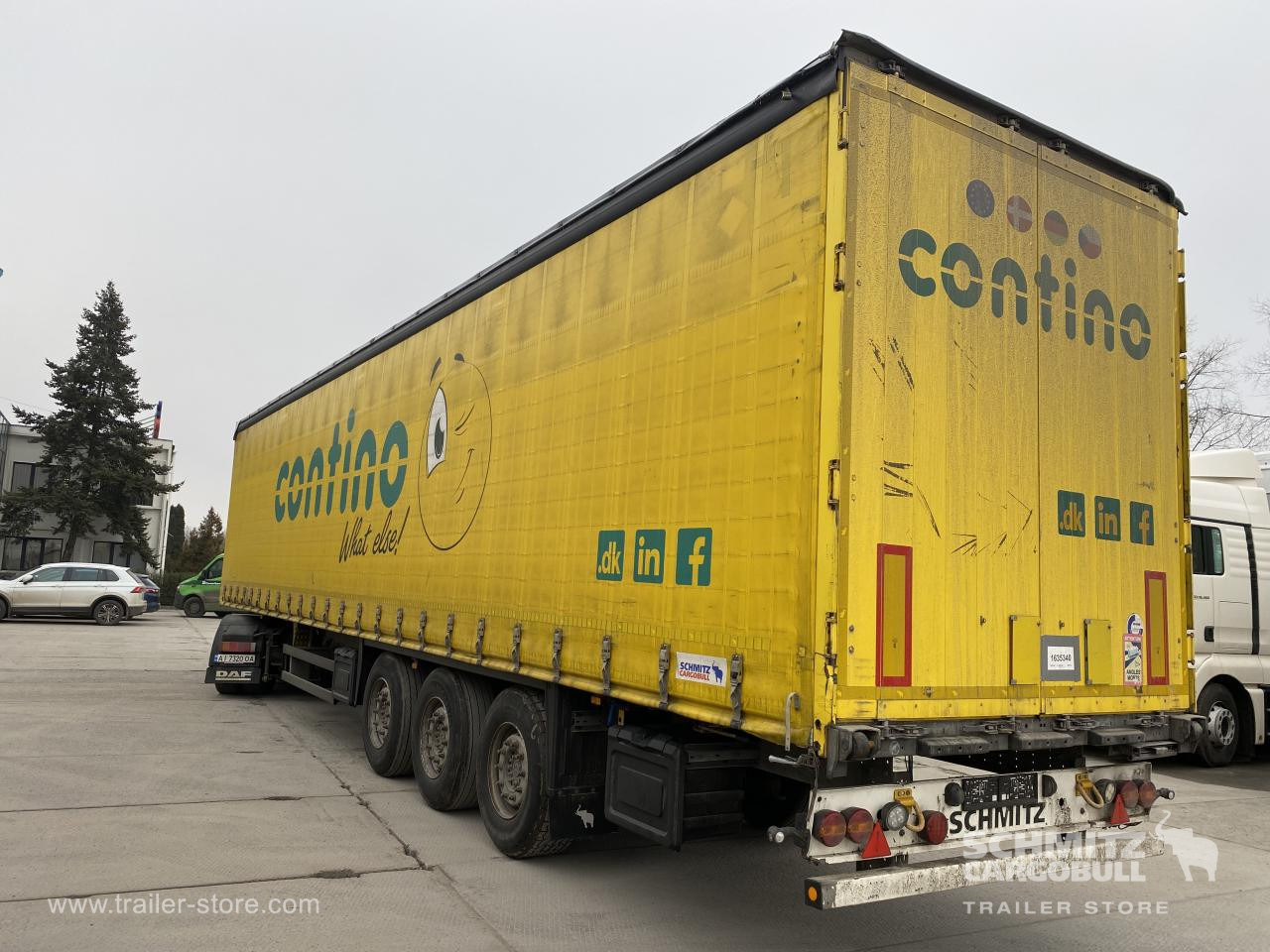 SCHMITZ Напівпричіп Стандартний - Тентованный полуприцеп: фото 1