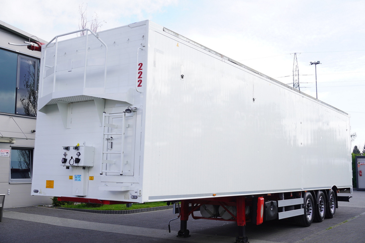 Benalu semi-trailer moving floor/loading 28.3t / Aluminum / steering axle / 2020 y. - Полуприцеп-фургон: фото 1 Benalu semi-trailer moving floor/loading 28.3t / Aluminum / steering axle / 2020 y. - Полуприцеп-фургон: фото 1