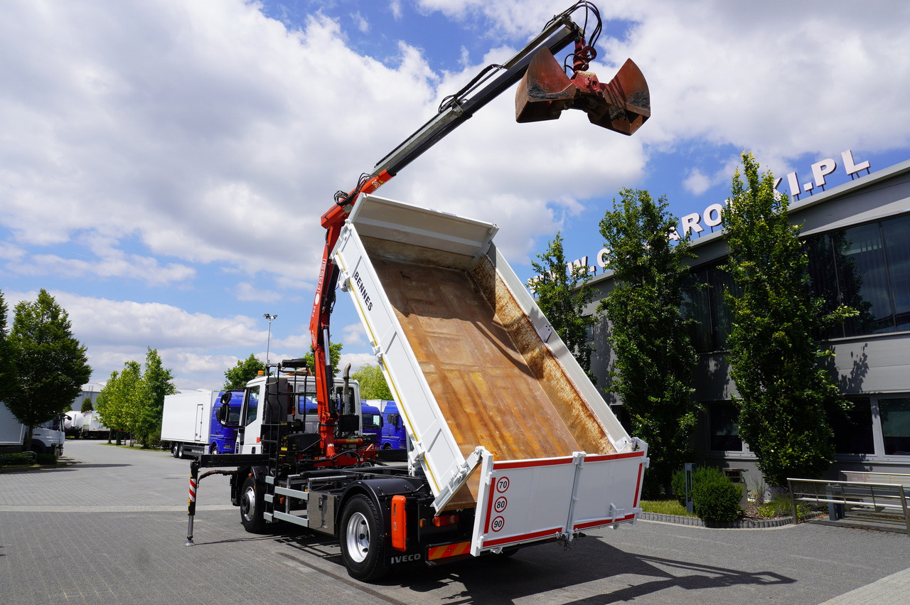 IVECO Eurocargo 160E22 EEV Dump truck / Bortmatic / Crane FASSI F95A.0.22 - Автоманипулятор: фото 4 IVECO Eurocargo 160E22 EEV Dump truck / Bortmatic / Crane FASSI F95A.0.22 - Автоманипулятор: фото 4