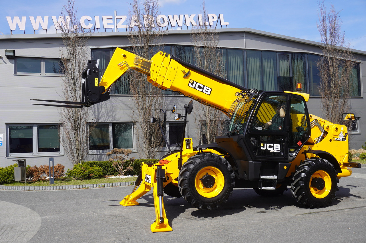 JCB 540-170 Telescopic Loader / 17m / joystick - Телескопический фронтальный погрузчик: фото 1 JCB 540-170 Telescopic Loader / 17m / joystick - Телескопический фронтальный погрузчик: фото 1