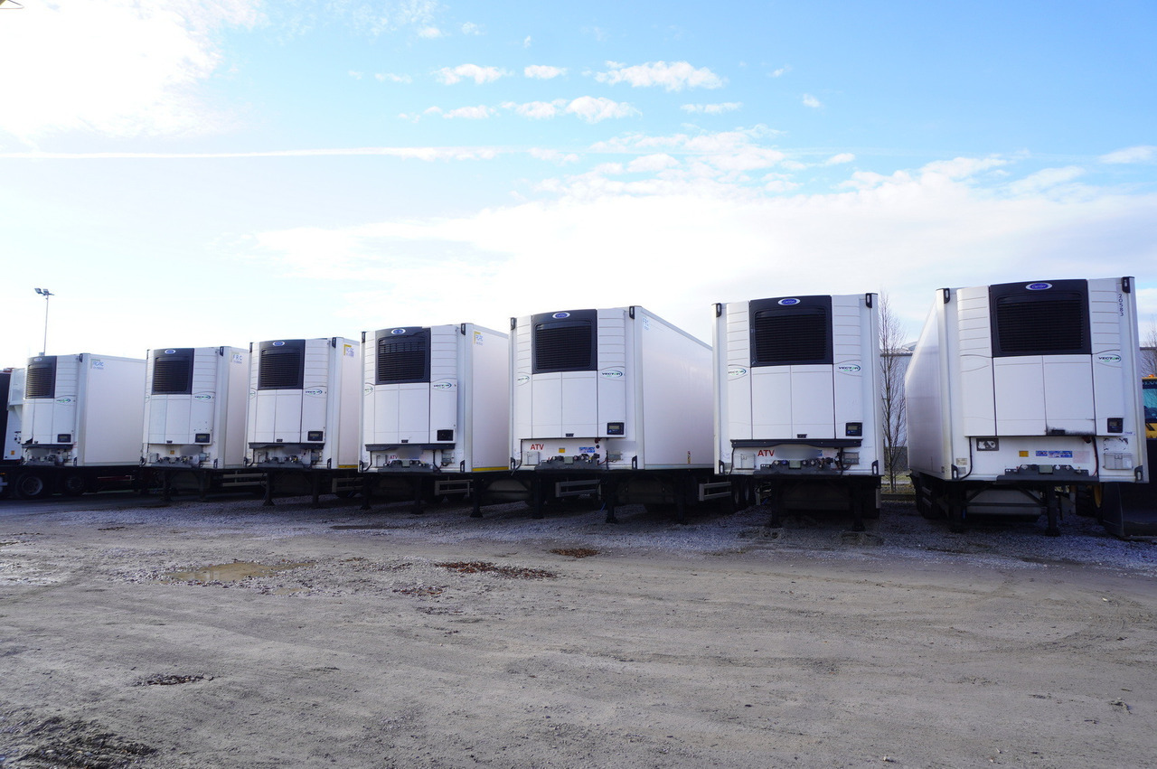 LAMBERET refrigerated semi-trailer / Carrier Vector 1950 MT (Multitemperature) / 10 units - Полуприцеп-рефрижератор: фото 1 LAMBERET refrigerated semi-trailer / Carrier Vector 1950 MT (Multitemperature) / 10 units - Полуприцеп-рефрижератор: фото 1