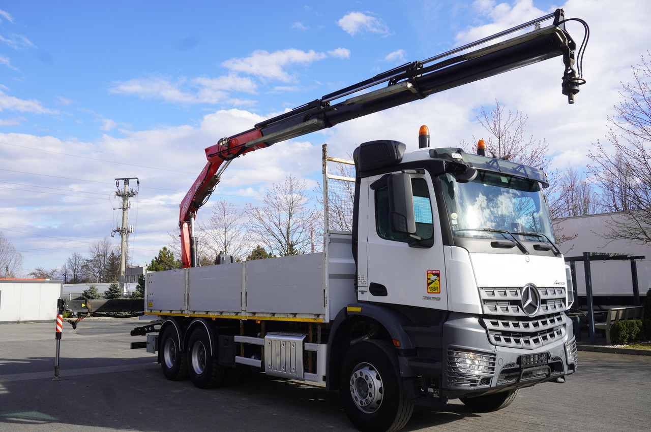 Мобильный кран MERCEDES-BENZ AROCS 2636 Flatbed / HDS FASSI F175 7.7 T / 150,000 km: фото 12