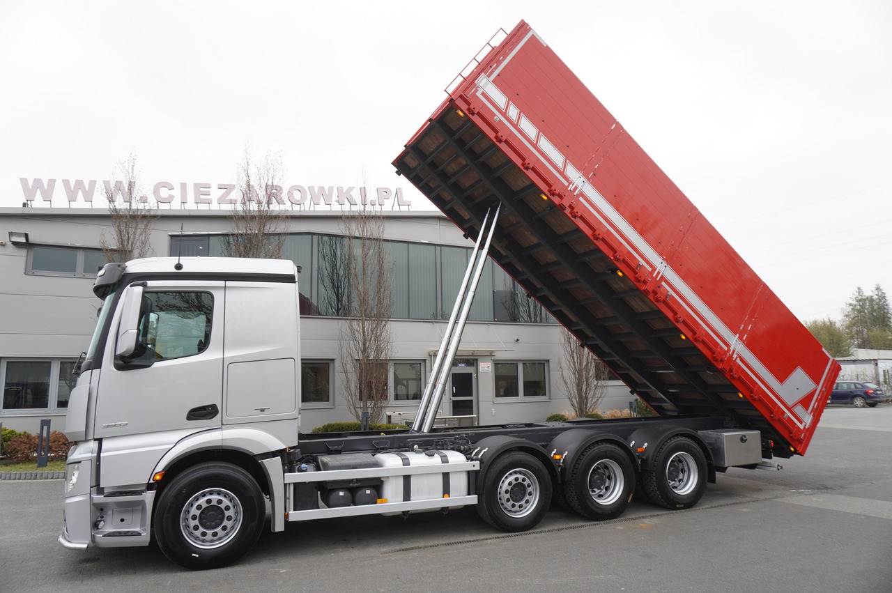 MERCEDES-BENZ Actros 3563 8x4 / Tipper for grain 20 t load capacity - Грузовик бортовой/ Платформа: фото 4 MERCEDES-BENZ Actros 3563 8x4 / Tipper for grain 20 t load capacity - Грузовик бортовой/ Платформа: фото 4