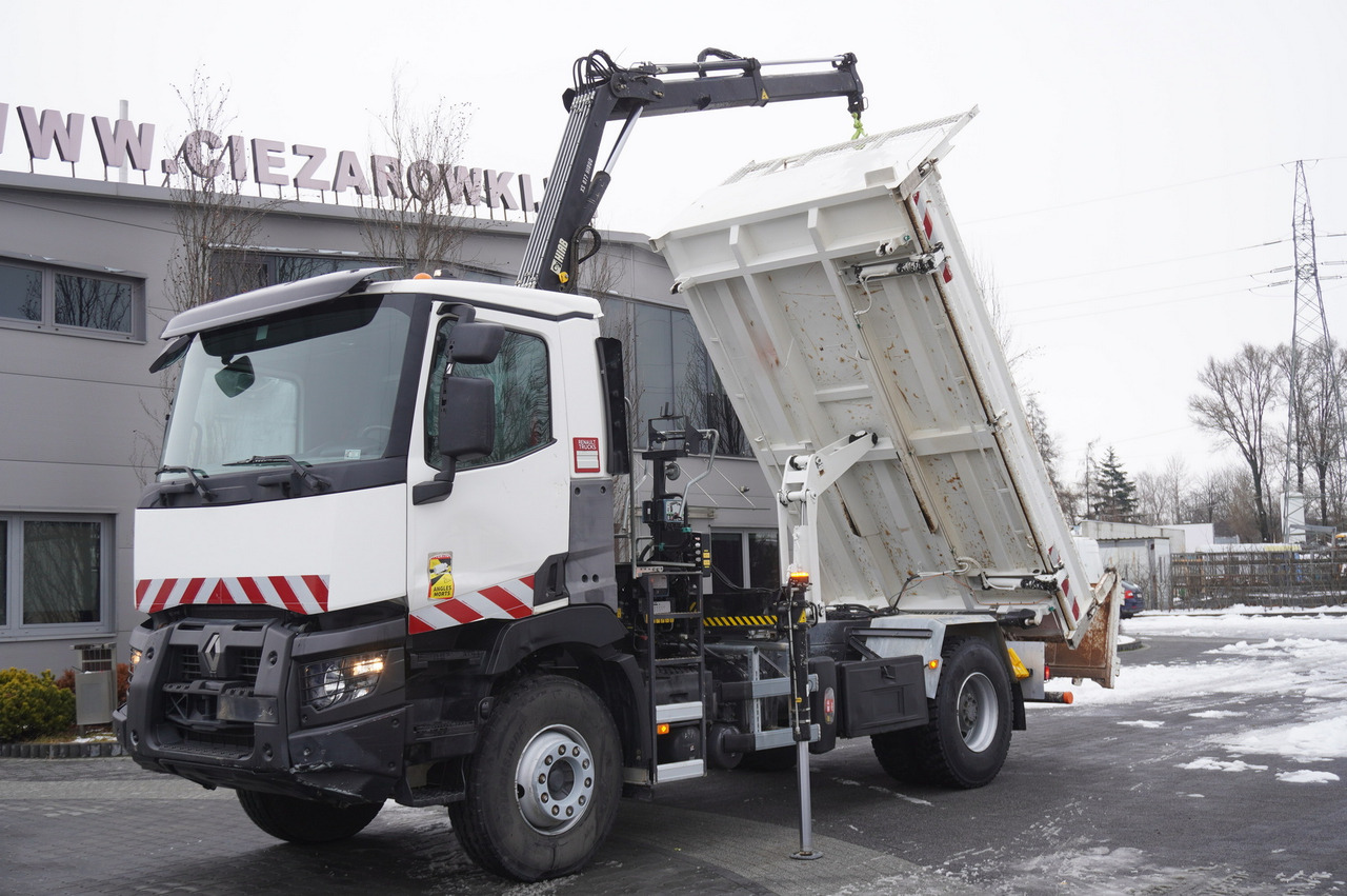 RENAULT C380 / Hds HIAB 077 B-1 HIDUO / Double-sided dump truck - Автоманипулятор, Автоманипулятор: фото 1 RENAULT C380 / Hds HIAB 077 B-1 HIDUO / Double-sided dump truck - Автоманипулятор, Автоманипулятор: фото 1