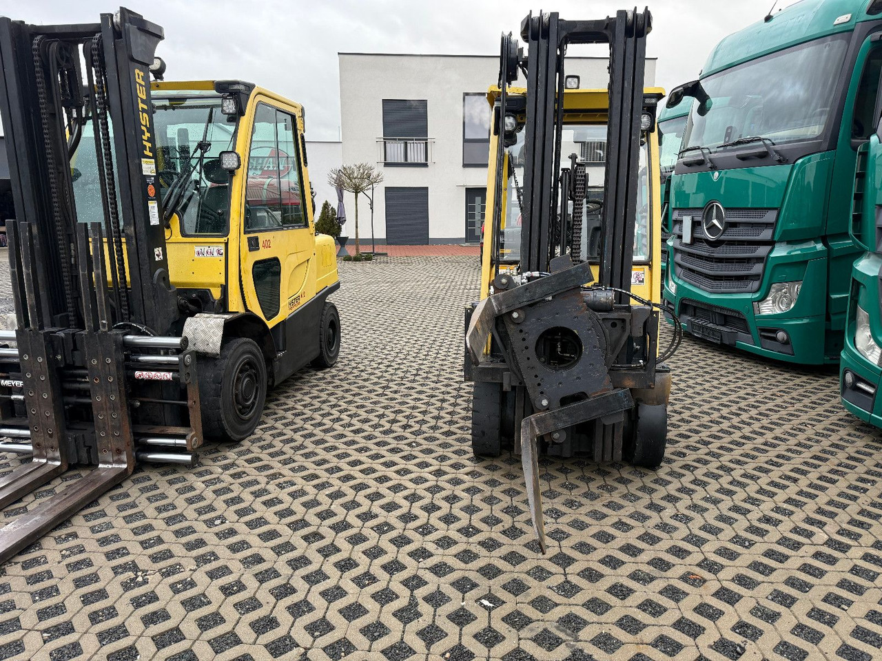 Hyster H1,6 FT drehbare Klammergabel Hyster H1,6 FT drehbare Klammergabel - Газовый погрузчик: фото 5 Hyster H1,6 FT drehbare Klammergabel Hyster H1,6 FT drehbare Klammergabel - Газовый погрузчик: фото 5