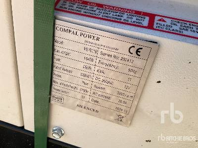 COMPAL VG-R110 10kW (Unused) - Электрогенератор: фото 1 COMPAL VG-R110 10kW (Unused) - Электрогенератор: фото 1