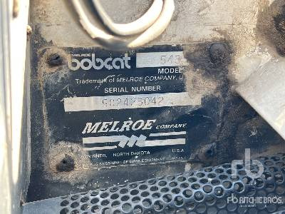 BOBCAT 543 - Мини-погрузчик с бортовым поворотом: фото 5 BOBCAT 543 - Мини-погрузчик с бортовым поворотом: фото 5