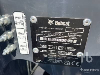 BOBCAT E27 - Мини-экскаватор: фото 5 BOBCAT E27 - Мини-экскаватор: фото 5