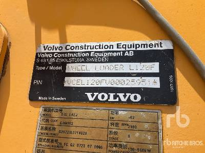 VOLVO L120F - Колёсный погрузчик: фото 5 VOLVO L120F - Колёсный погрузчик: фото 5