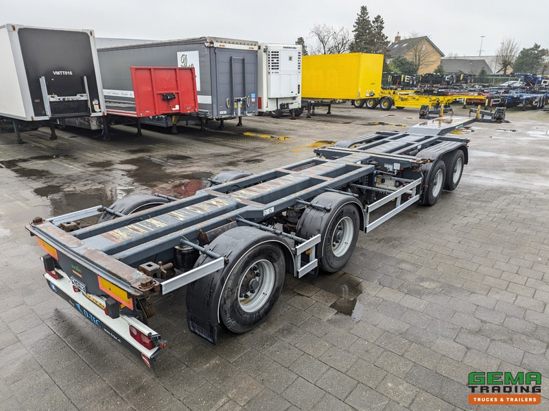 D-Tec CT-51-04D + CT-35-02 - 2 + 2 COMBI chassis - 3 StuurAssen - 2 liftAssen - Gegalvaniseerd 08/2025APK - Полуприцеп-контейнеровоз/ Сменный кузов: фото 1