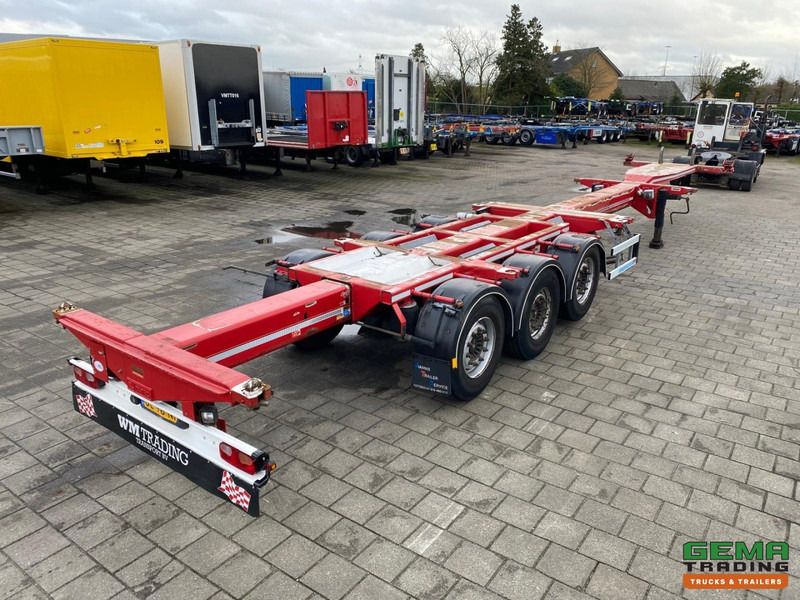 D-Tec Flexitrailer FT-43-03V 3-Assen SAF - Schijfremmen - Liftas - 20FT Swap - Alle Containers 07/2025APK - Полуприцеп-контейнеровоз/ Сменный кузов: фото 1