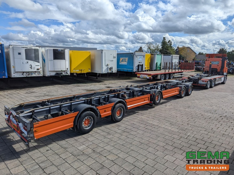 GS OIC-160-9000 Dolly GS AINC-1800 N 5-Assen MB - LZV - Lift/StuurAs - Прицеп-контейнеровоз/ Сменный кузов: фото 1