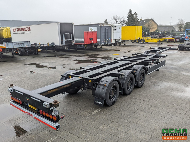 Kögel PORT 45 SIMPLEX BlackEdition - 2 LiftAssen - LZV Gekeurd - Alle aansluitingen - TOP! 07/2025APK - Полуприцеп-контейнеровоз/ Сменный кузов: фото 4 Kögel PORT 45 SIMPLEX BlackEdition - 2 LiftAssen - LZV Gekeurd - Alle aansluitingen - TOP! 07/2025APK - Полуприцеп-контейнеровоз/ Сменный кузов: фото 4