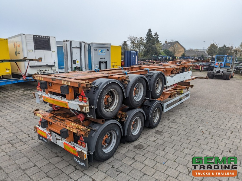 Krone SD 27 3-Assen BPW LiftAxle - DiscBrakes - 5510kg - All Sorts off Containers - Package of 2 (O2050) - Полуприцеп-контейнеровоз/ Сменный кузов: фото 1 Krone SD 27 3-Assen BPW LiftAxle - DiscBrakes - 5510kg - All Sorts off Containers - Package of 2 (O2050) - Полуприцеп-контейнеровоз/ Сменный кузов: фото 1