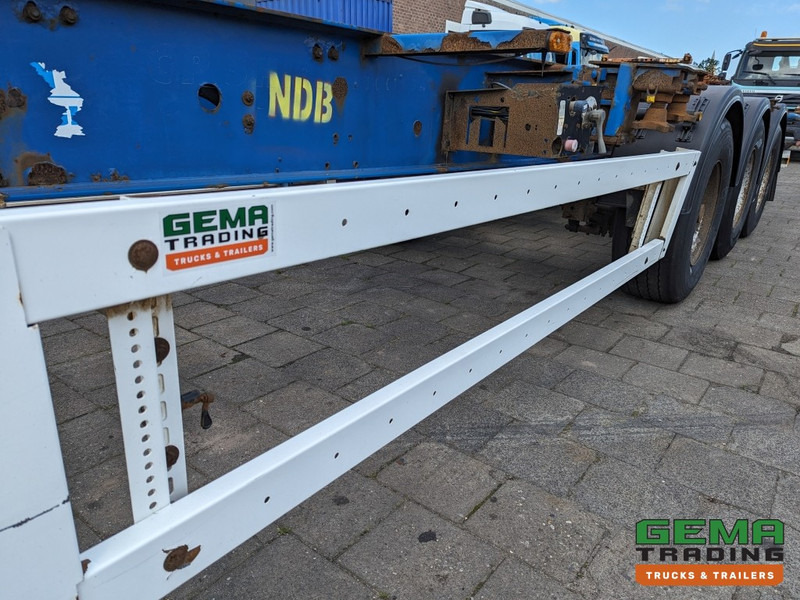 Полуприцеп-контейнеровоз/ Сменный кузов Krone SD27 3-Assen BPW Drumbrakes - 4700KG - All Connections (O1913): фото 10