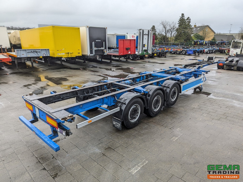 Pacton TXC339 3-Assen SAF - Schijfremmen - Lift-As - Vast - Reservewiel - 2x 20 30 40 45FT - Полуприцеп-контейнеровоз/ Сменный кузов: фото 1 Pacton TXC339 3-Assen SAF - Schijfremmen - Lift-As - Vast - Reservewiel - 2x 20 30 40 45FT - Полуприцеп-контейнеровоз/ Сменный кузов: фото 1
