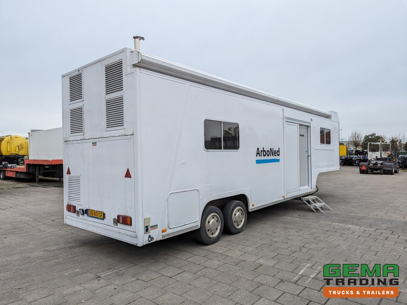 Kuiper Kuiper FL 4.5 DL  2-Assen Trommelremmen - Mobile Home/Office Trailer - Airco's - TV - Generator - Elec. Zonnescherm (O1733) - Полуприцеп: фото 1