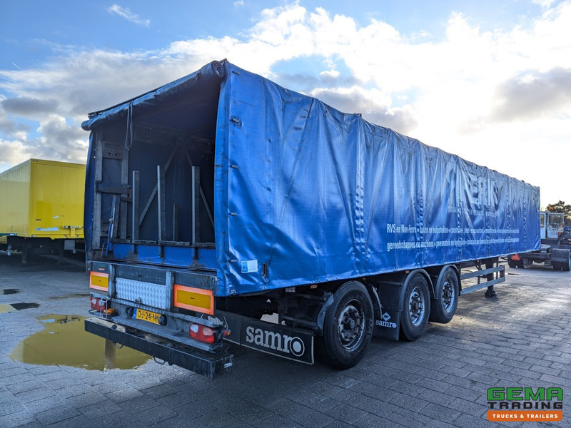 Samro ST39WGWE 12.9M 3-Assen BPW - SchuifKap - Lift/Stuur-as - HH Vloer - Bokken - Rongen - Тентованный полуприцеп: фото 1 Samro ST39WGWE 12.9M 3-Assen BPW - SchuifKap - Lift/Stuur-as - HH Vloer - Bokken - Rongen - Тентованный полуприцеп: фото 1