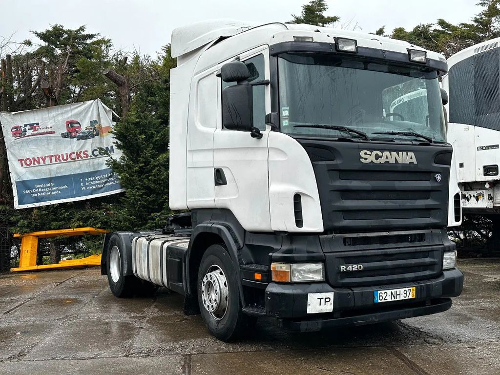 Scania R420 4X2 Tractor-unit Spring/Air Manual Gear PTO - Тягач: фото 1 Scania R420 4X2 Tractor-unit Spring/Air Manual Gear PTO - Тягач: фото 1