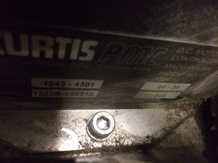 Elec. panel plate for Atlet TP - Блок управления для Погрузочно-разгрузочной техники: фото 1