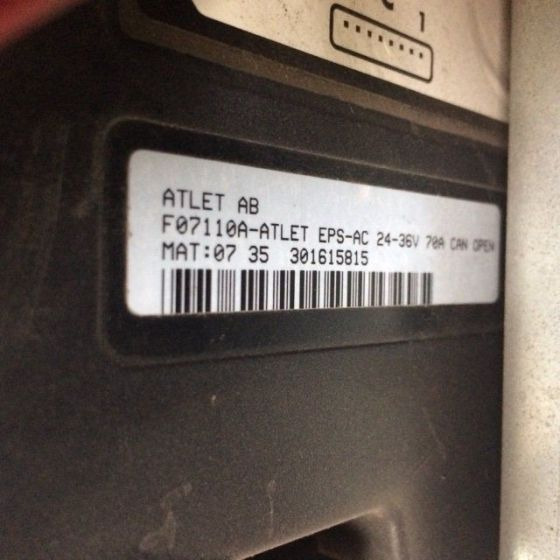 Electronic board for Atlet X-Ergo - Блок управления для Погрузочно-разгрузочной техники: фото 1