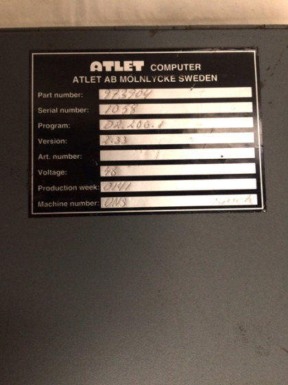 Motor controller for Atlet UNS - Блок управления для Погрузочно-разгрузочной техники: фото 1