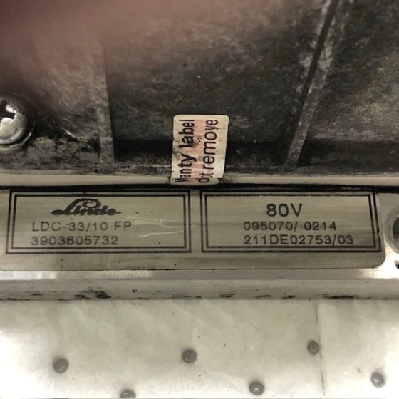 Output module LDC 33/10 FP for Linde /336-02/ - Блок управления для Погрузочно-разгрузочной техники: фото 1