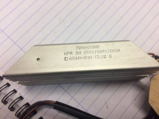 Resistor for Linde Series 335-02 - Электрическая система для Погрузочно-разгрузочной техники: фото 1 Resistor for Linde Series 335-02 - Электрическая система для Погрузочно-разгрузочной техники: фото 1