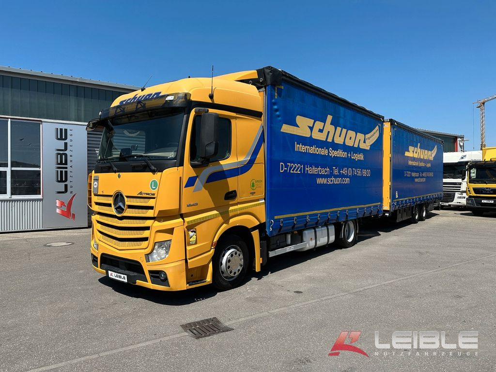 Mercedes-Benz Actros 1842*H&W*Jumbo*Durchlade*116m³* - Тентованный грузовик: фото 1 Mercedes-Benz Actros 1842*H&W*Jumbo*Durchlade*116m³* - Тентованный грузовик: фото 1