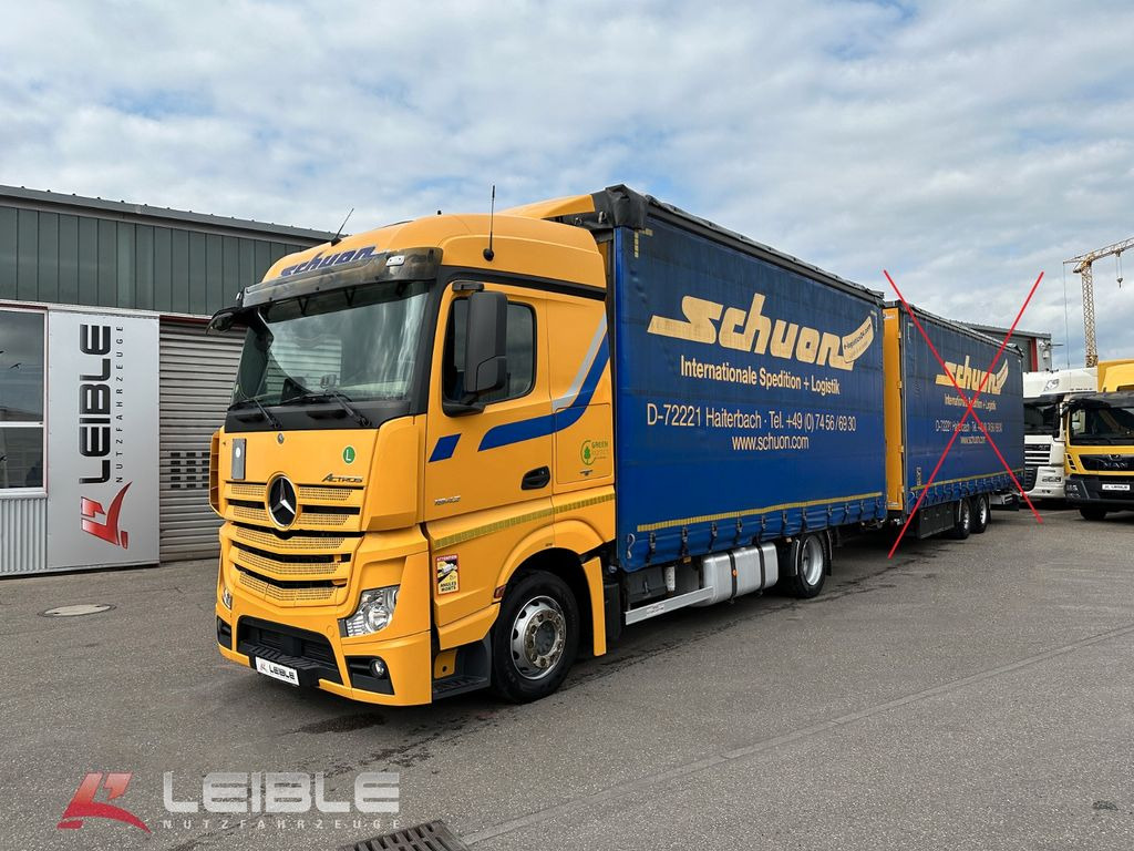 Mercedes-Benz Actros 1842*Jumbo*48m³* solo - Тентованный грузовик: фото 1 Mercedes-Benz Actros 1842*Jumbo*48m³* solo - Тентованный грузовик: фото 1