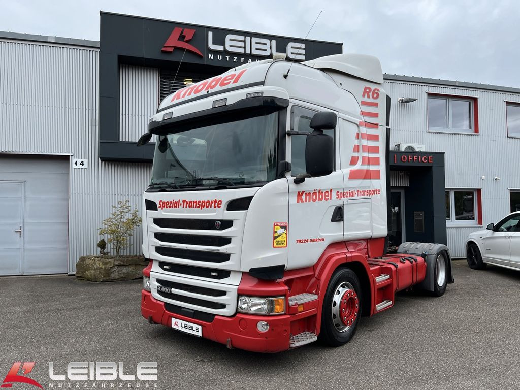 Scania R 490 LA*Vollluft*Standklima*2 Tanks*Retarder* - Тягач: фото 1 Scania R 490 LA*Vollluft*Standklima*2 Tanks*Retarder* - Тягач: фото 1