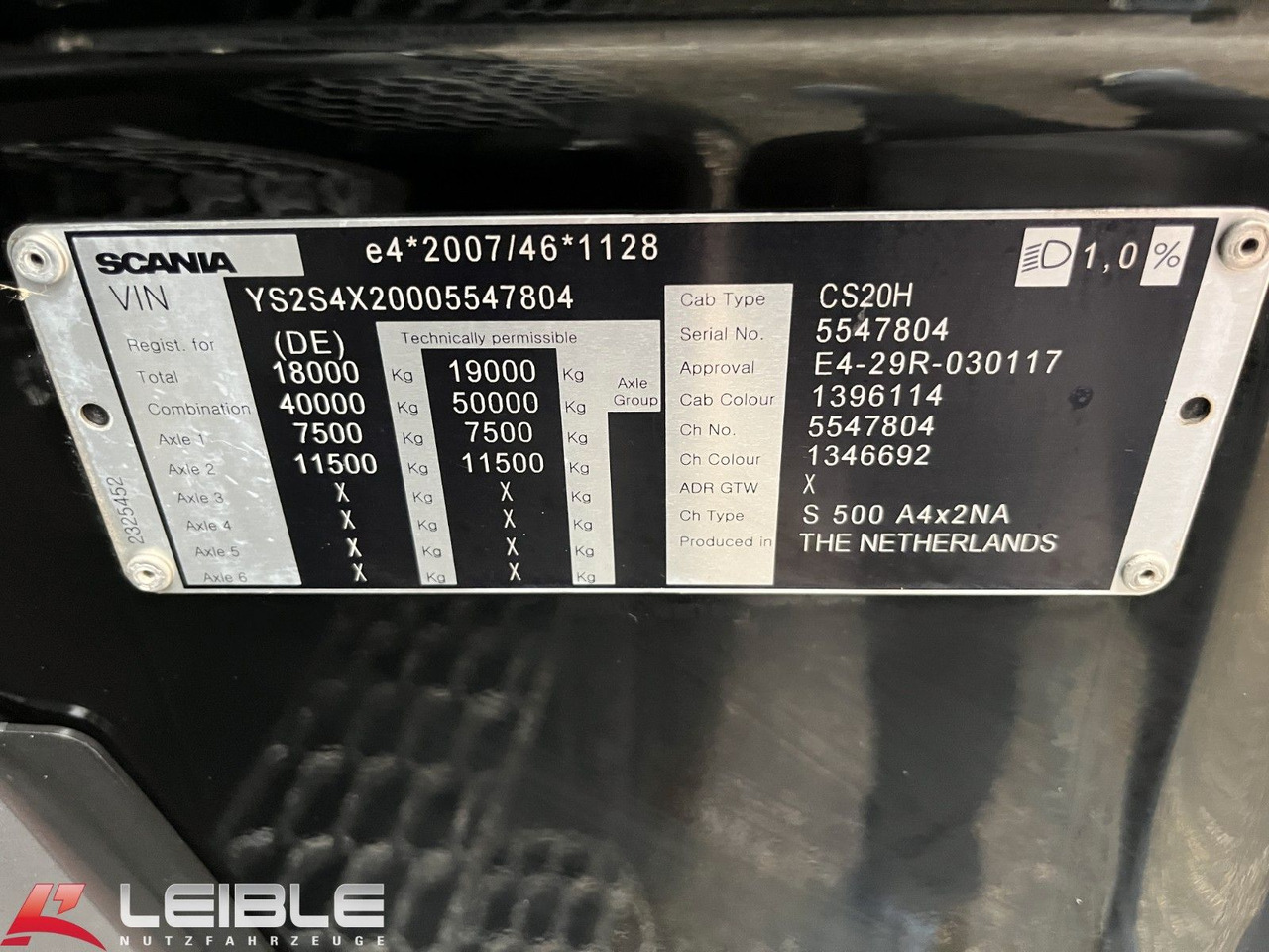 Scania S 500*Standklima*Scheckheft*LED* в лизинг Scania S 500*Standklima*Scheckheft*LED*: фото 14