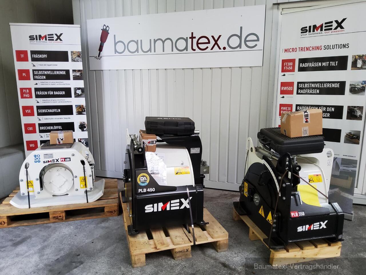 Simex PLB350/ 450 für Bagger von 6,5- 15to. - Дорожная фреза: фото 1 Simex PLB350/ 450 für Bagger von 6,5- 15to. - Дорожная фреза: фото 1