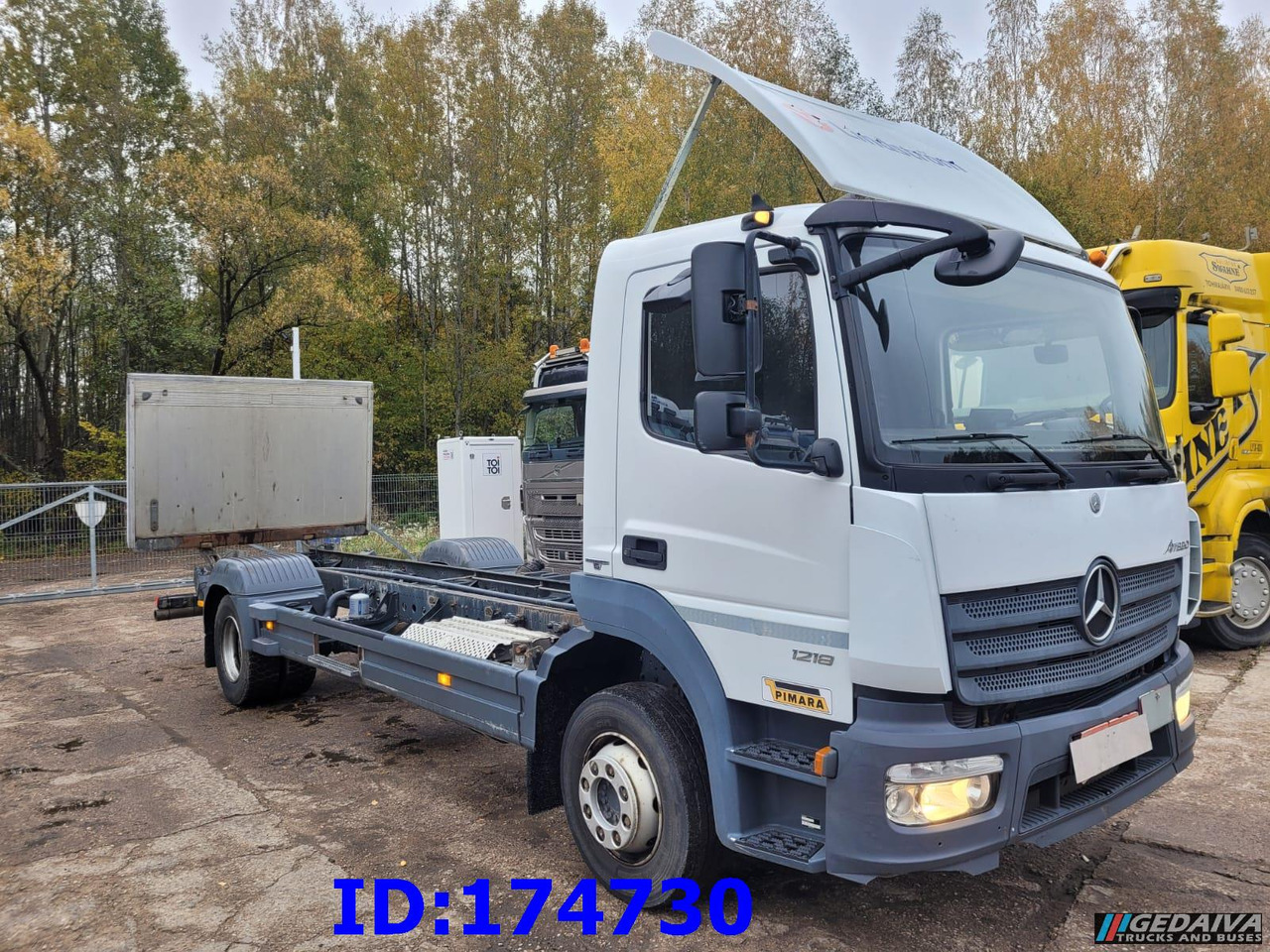 MERCEDES-BENZ Atego 1218 - Euro6 - Manual - Full Steel - Грузовик-шасси: фото 4 MERCEDES-BENZ Atego 1218 - Euro6 - Manual - Full Steel - Грузовик-шасси: фото 4