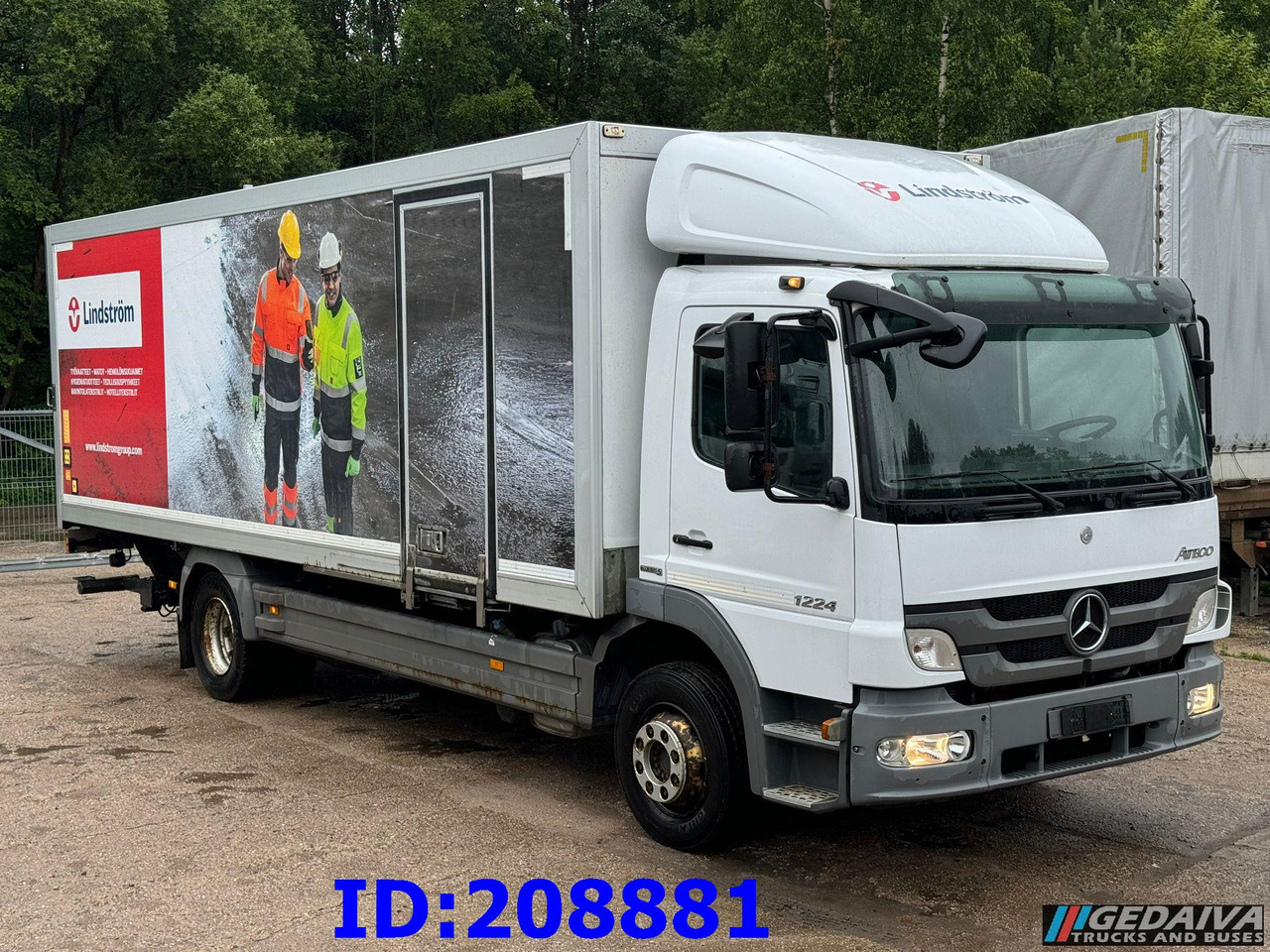 MERCEDES-BENZ Atego 1224 - Грузовик с закрытым кузовом: фото 4 MERCEDES-BENZ Atego 1224 - Грузовик с закрытым кузовом: фото 4
